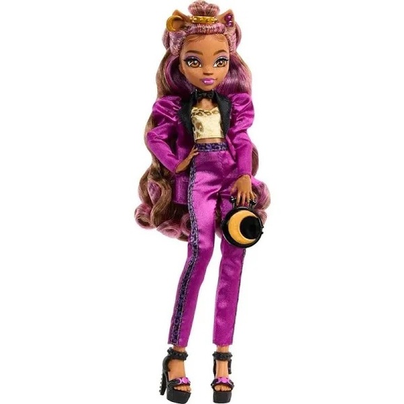 Monster High®: Clawdeen Wolf™ Fashion Doll in Monster Ball-New - Picture 9 of 9